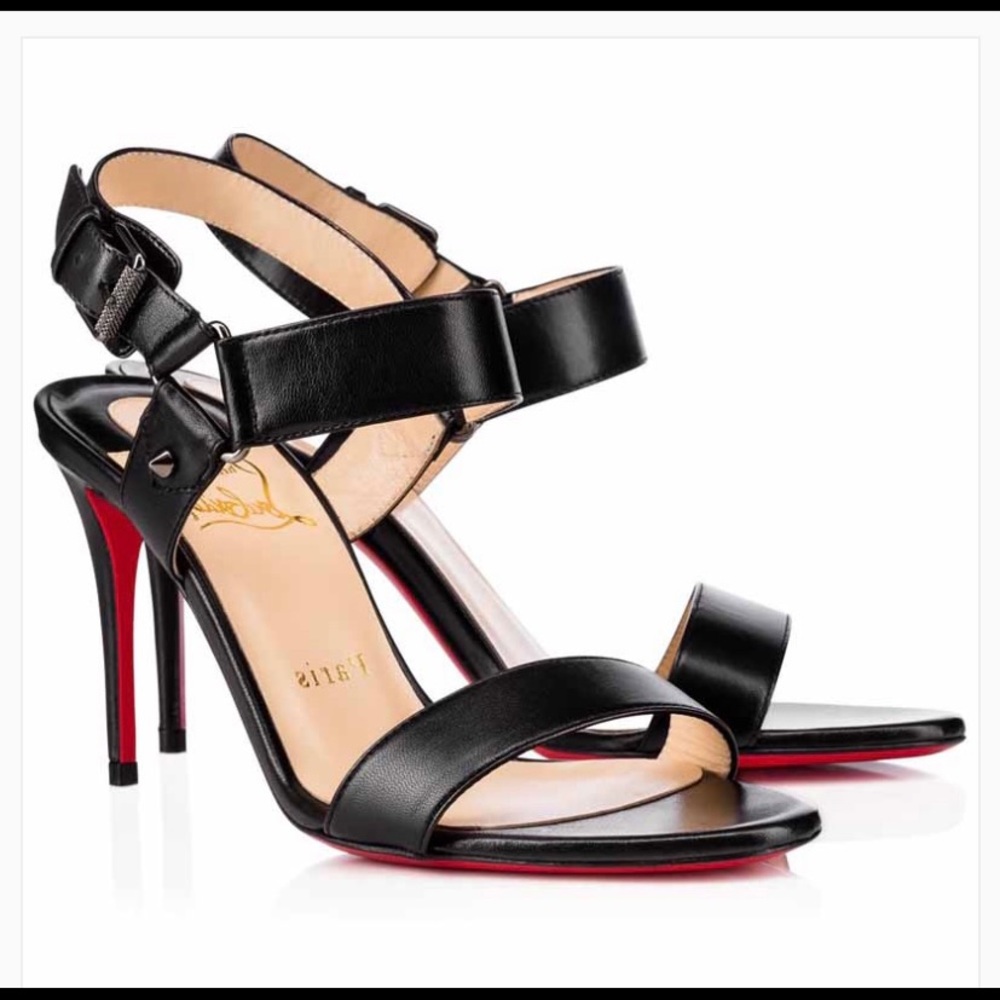 BN Sova Heel in Black Patent